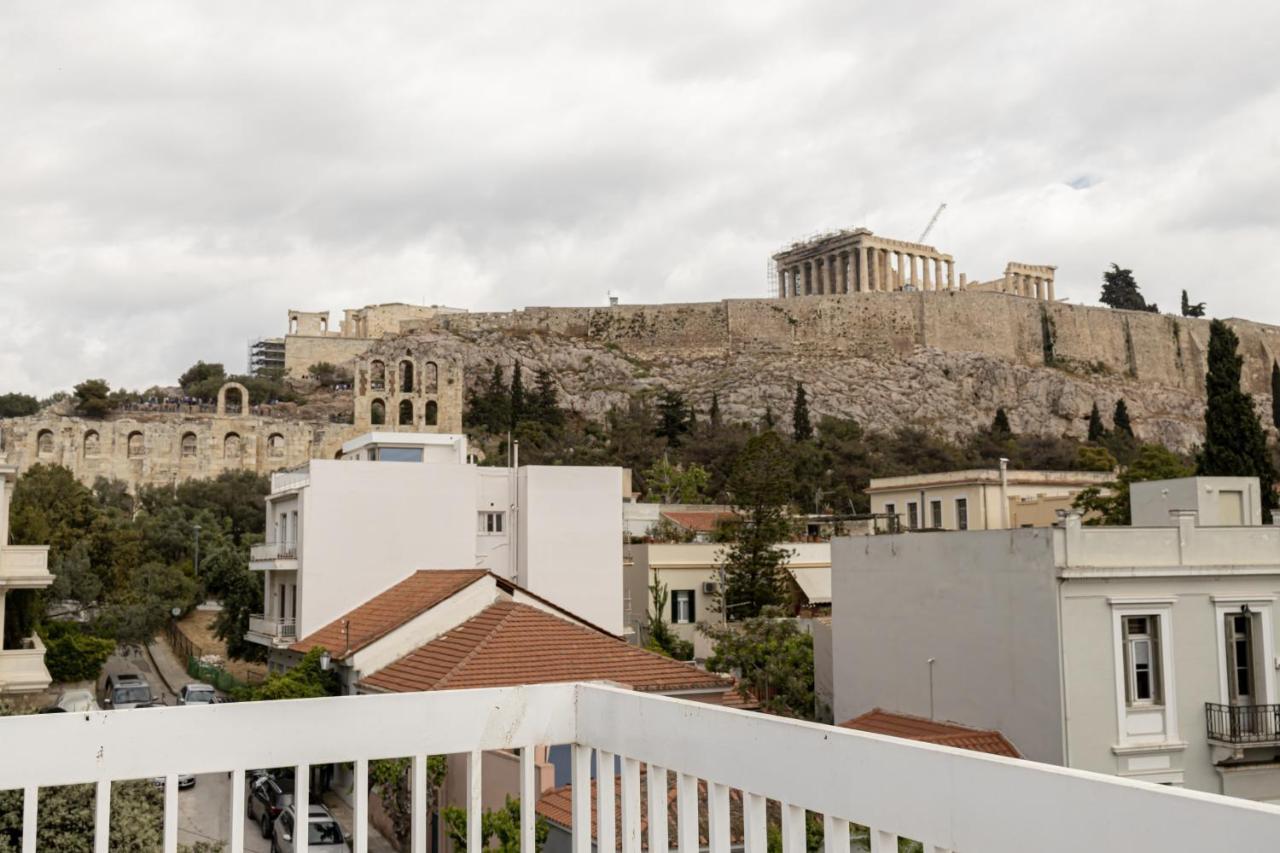 Look Out Ancient Athens From A Unique Studio Exteriör bild