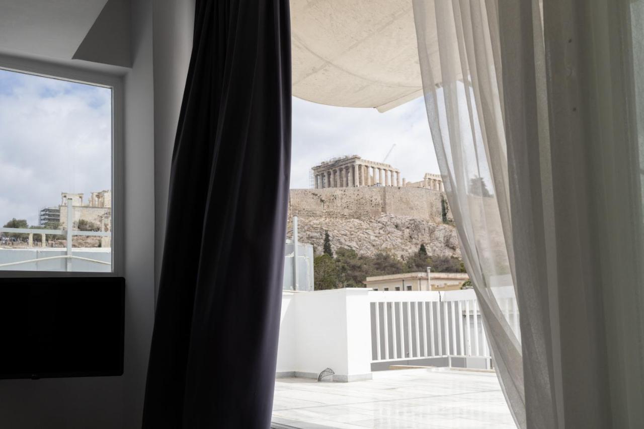 Look Out Ancient Athens From A Unique Studio Exteriör bild